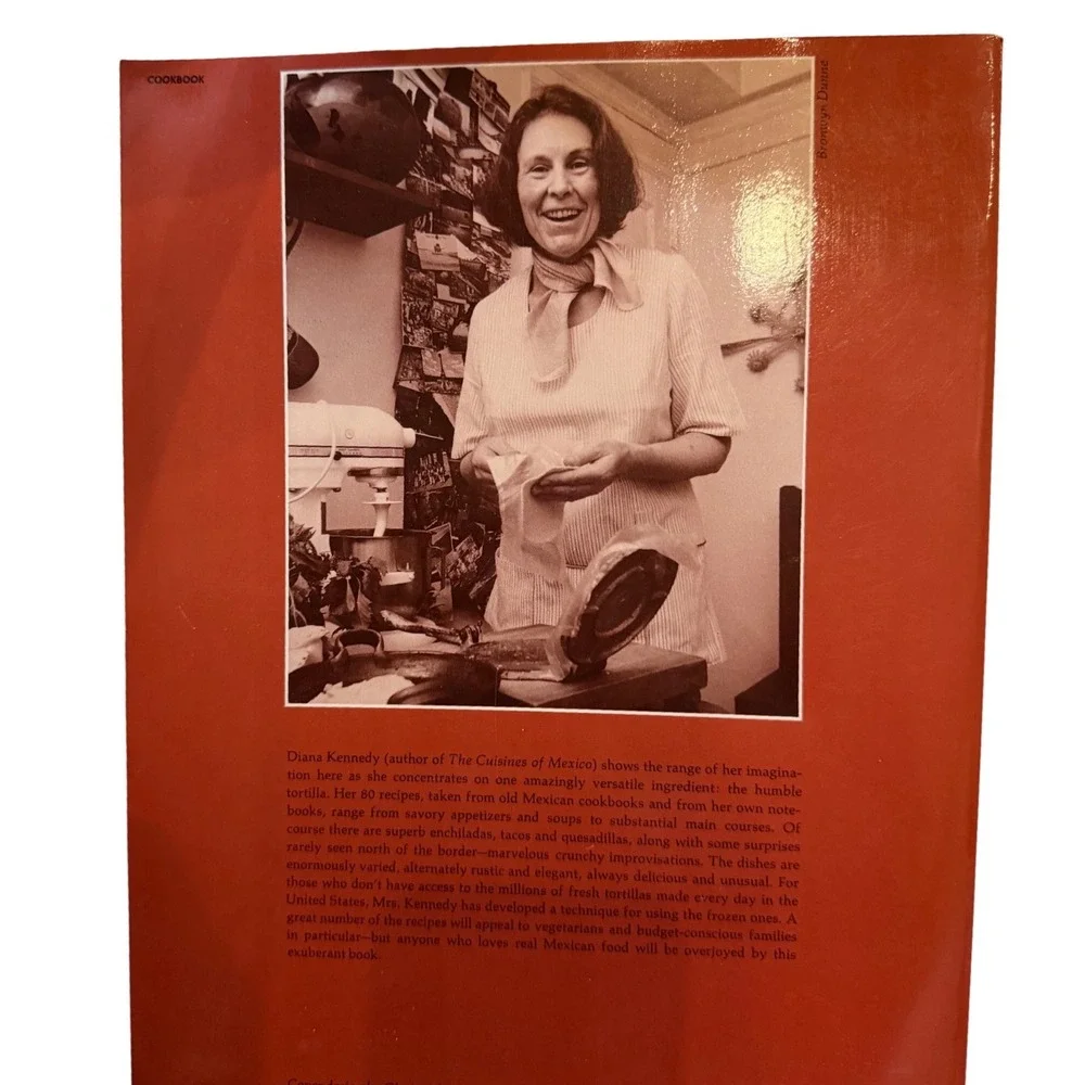 The Tortilla Book by Diana Kennedy 1975 Vintage Mexican Cookbook Softcover